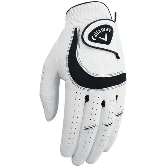Callaway Accessories - Callaway Chev Soft Golf Glove, Left Handed, Hook & Loop Closure, Medium, NWT